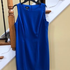 Alyx Sleeveless dress, royal blue, size 16, NWOT